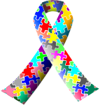 Autism (puzzle) ribbon